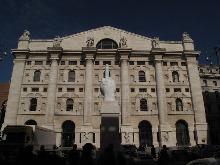 'fuck You' Milan, Italy