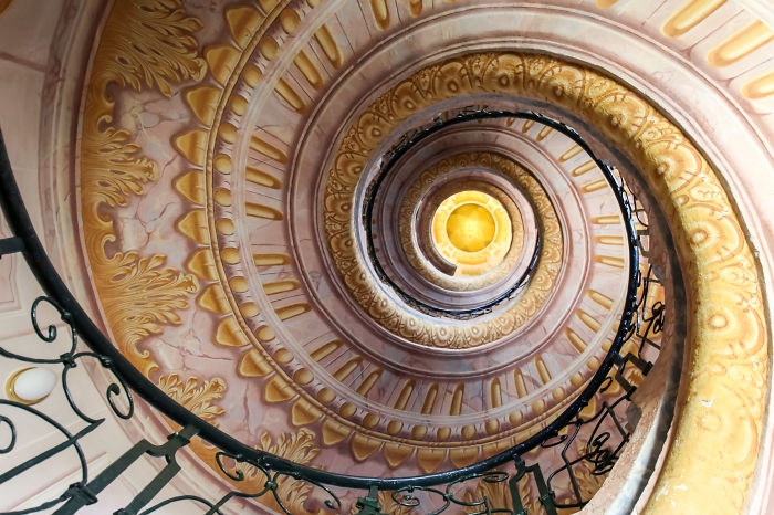 Melk Abbey Staircase: Melk, Austria