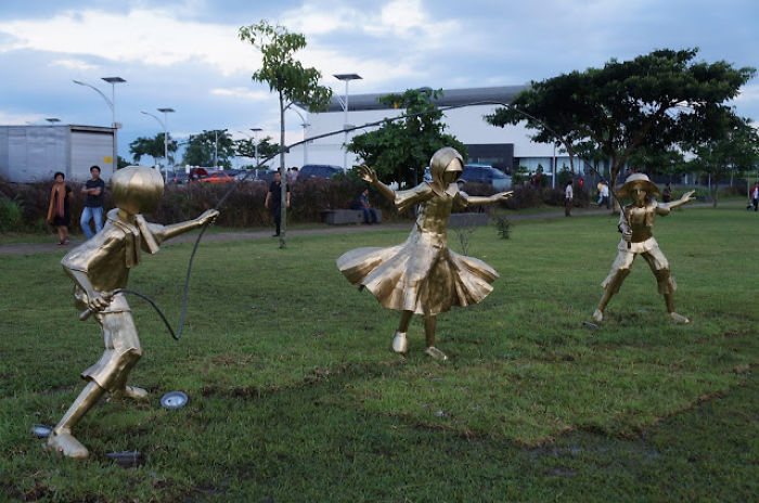Luksong Lubid (jump Rope) Nuvali, Santa Rosa, Philippines