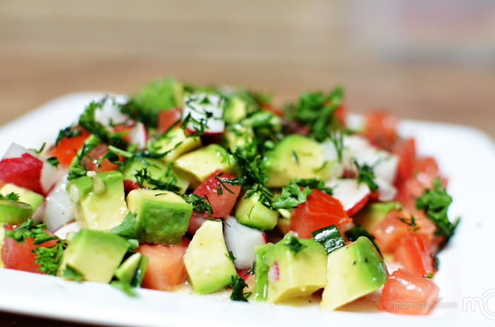 Vegetable Salad With Avocado
