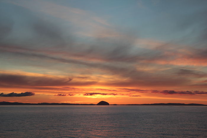 Sunrise Over Ailsa Craig (derick Gray)