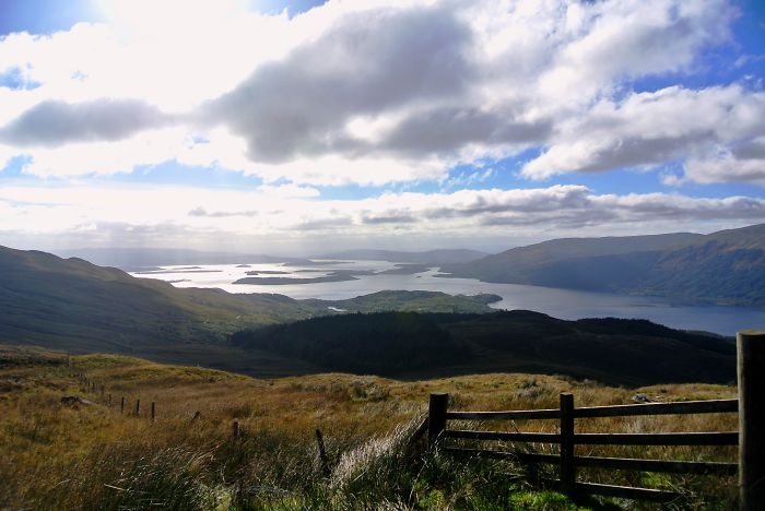 Loch Lomond Seen From Ben Lomond