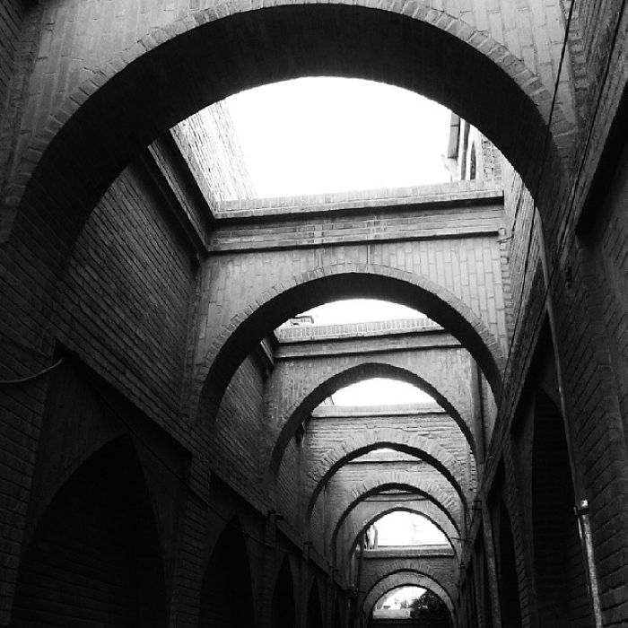 An Old Alley In Shiraz City (iran)