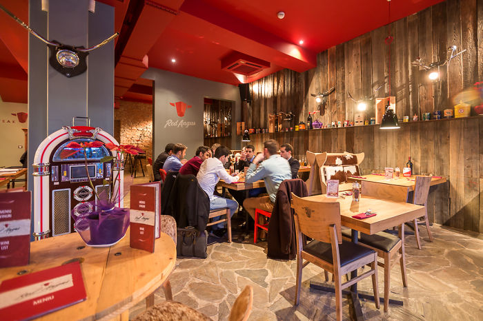 Cool Old Barn Steakhouse In Bucharest, Romania