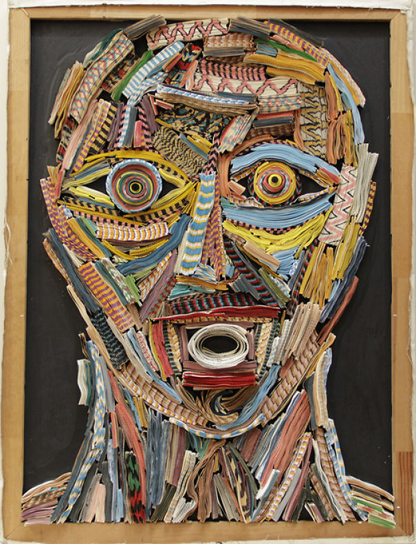 This Artist Uses Scrap Books For His Sculptures