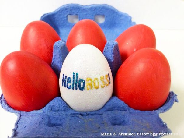 When I Dye Easter Eggs. Easter Egg 'thank You' Project By Maria A. Aristidou When I Dye Easter Eggs. Easter Egg 'thank You' Project By Maria A. Aristidou