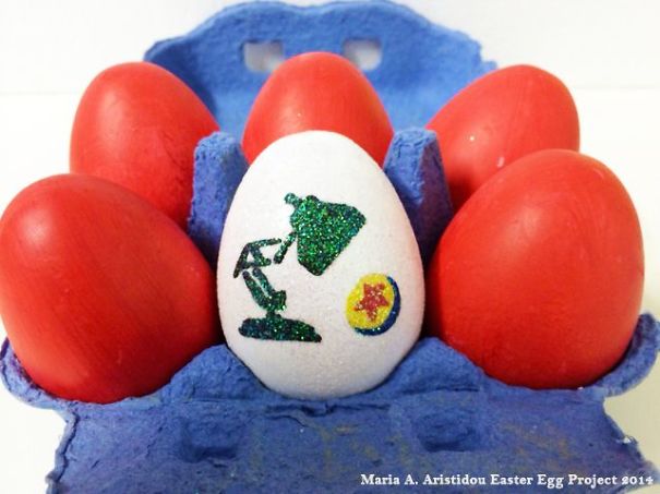 When I Dye Easter Eggs. Easter Egg 'thank You' Project By Maria A. Aristidou