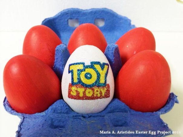 When I Dye Easter Eggs. Easter Egg 'thank You' Project By Maria A. Aristidou