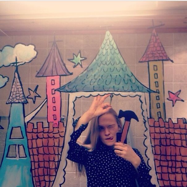 I Drew These On My Bathroom Mirror