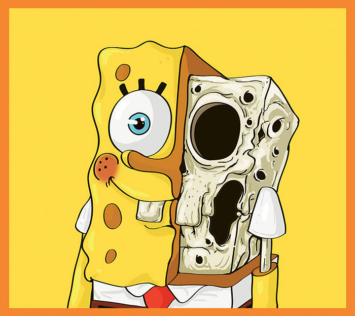 Cute Yellow Art By Mahmoud Refaat