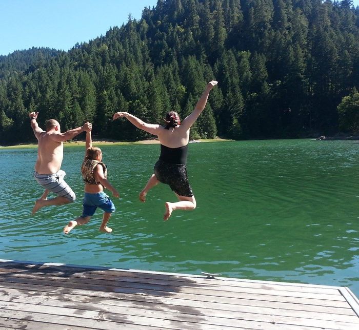 Jumping In The Lake