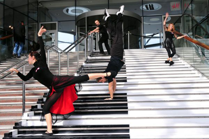 Ankara/ Turkey: The Piano Stairs, Each Step Plays A Different Note