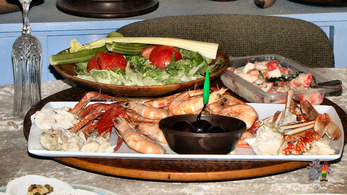 Seafood And Salad