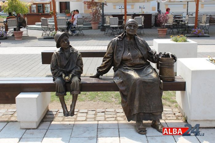 Alba Iulia Cetate (castle), Western Romania , The City's Historical Area Complex Of Statues