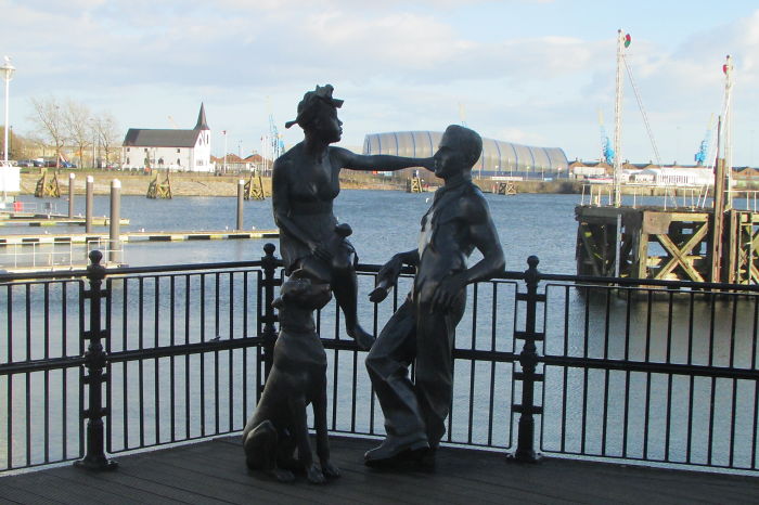 Cardiff Bay Sculpture By John Clinch
