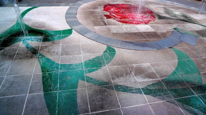 Rose Fountain, Tbilisi, Georgia