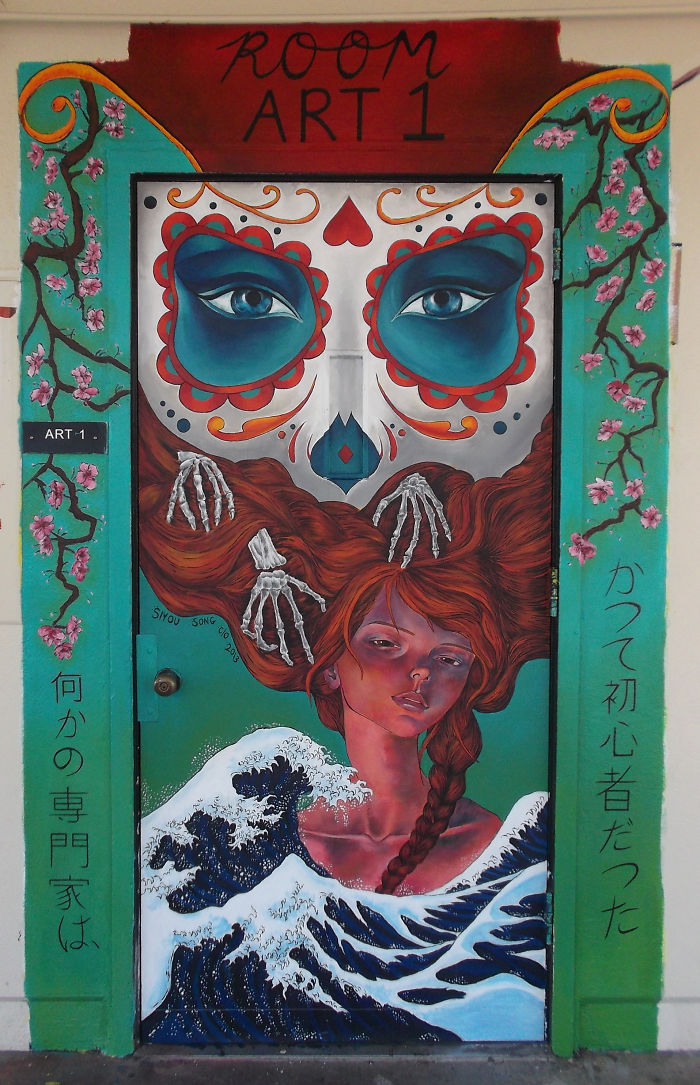 My Classroom Door In Hayward, California