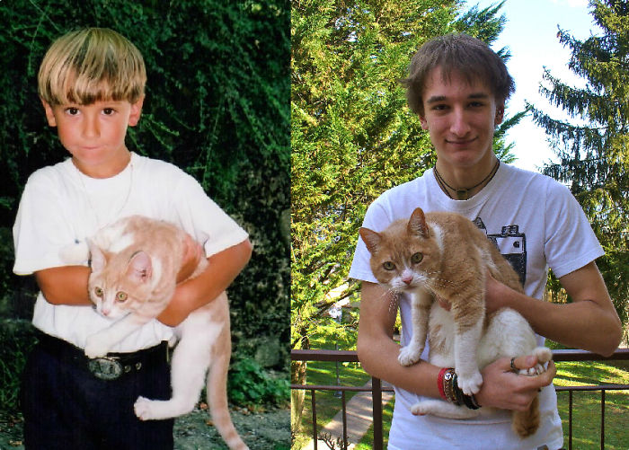 Andrea And Mamau (the Cat) 2000 - 2013