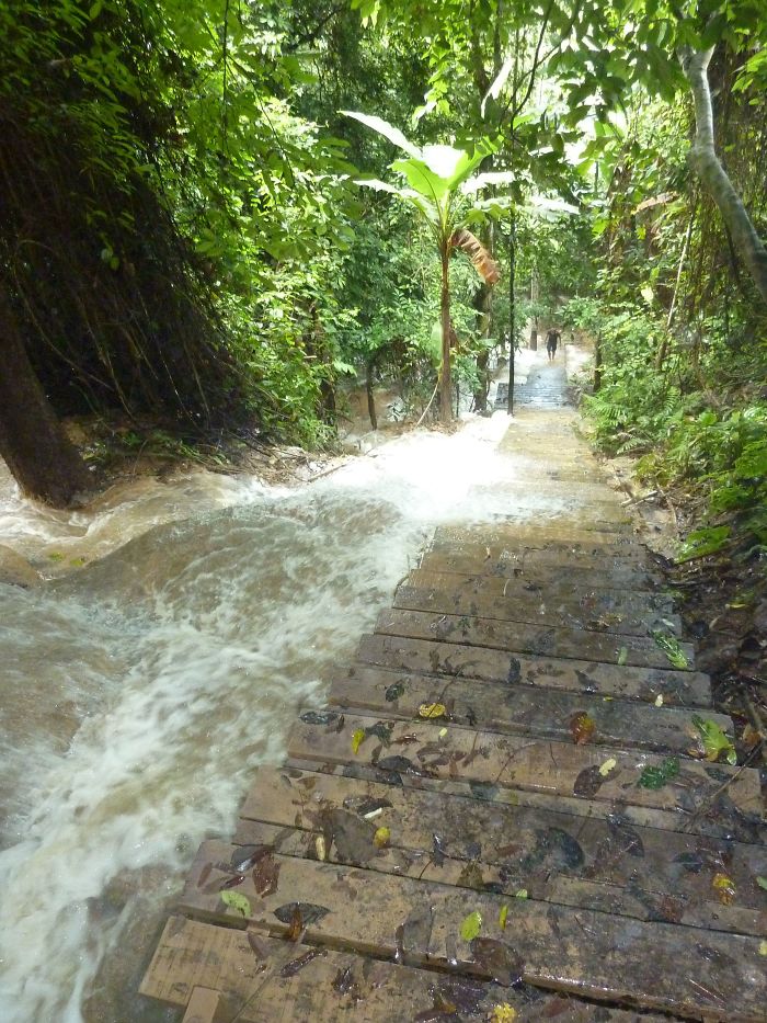 Waterfall At Luang Prabang - Laos