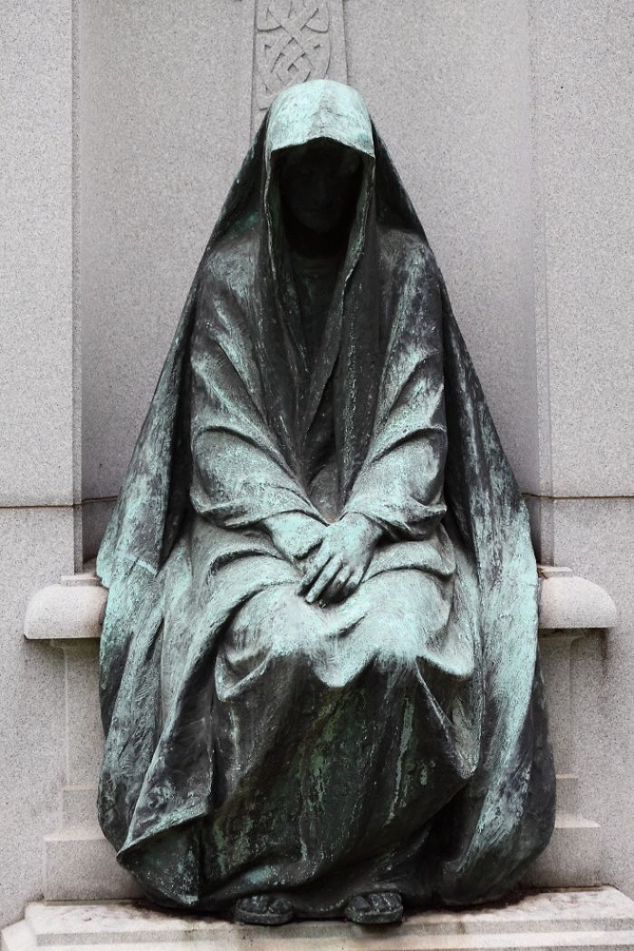 Bronze. Haunting, Yet Amazingly Beautiful In Its Simplicity.