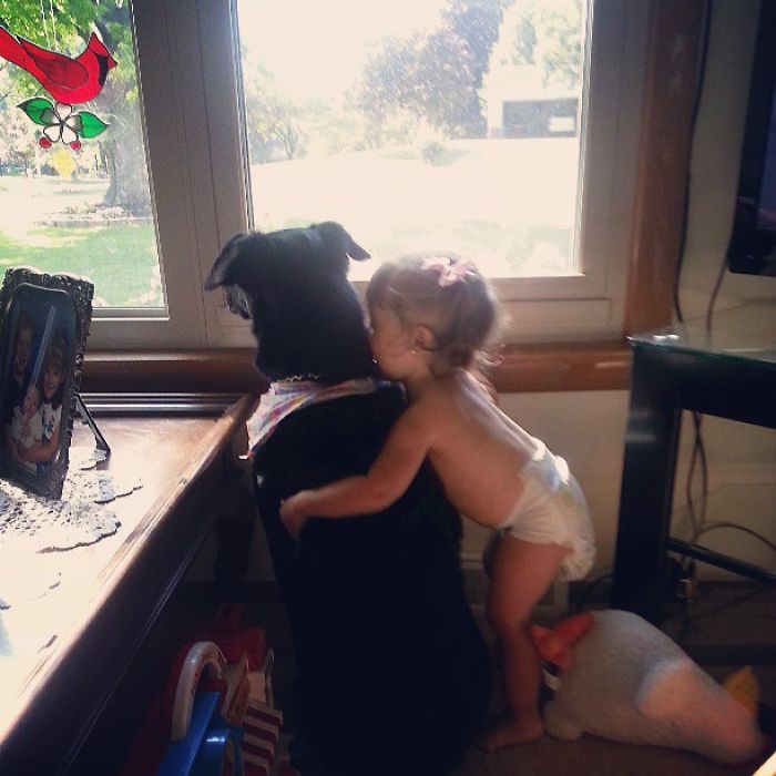 The Love For Her Favorite Dog, Eddi