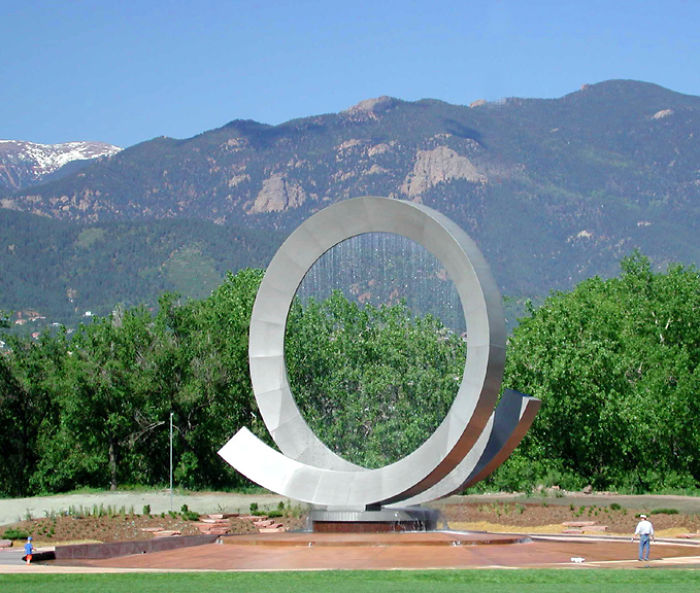 Confluence, Colorado Springs Colorado, Artist Bill Burgess, Dave Barber