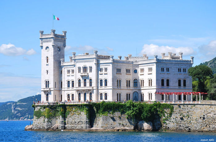Castello Di Miramare, Trieste, Italy.