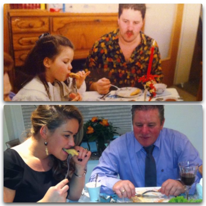 Ewa And Her Dad 25 Years