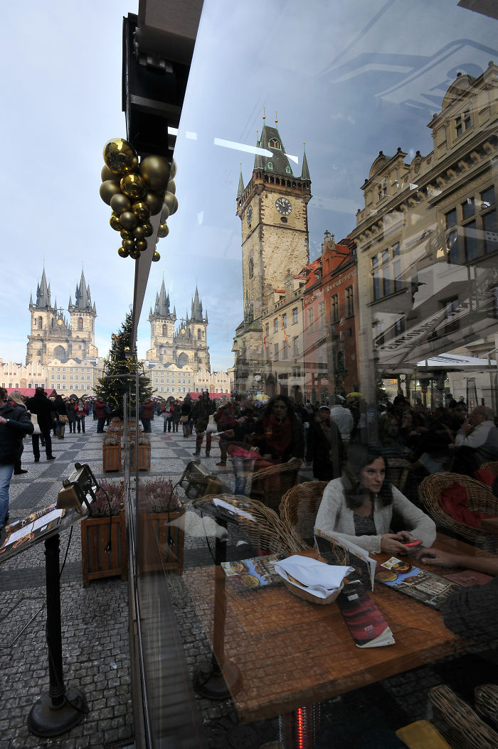 Reflections Of Prague.