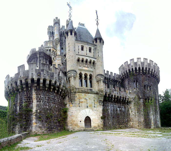 Butrón Castle In Basque Country
