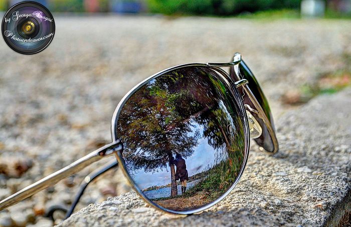 Reflection Of A Girl