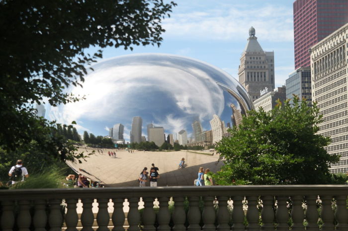 Downtown Ufo In Chicago