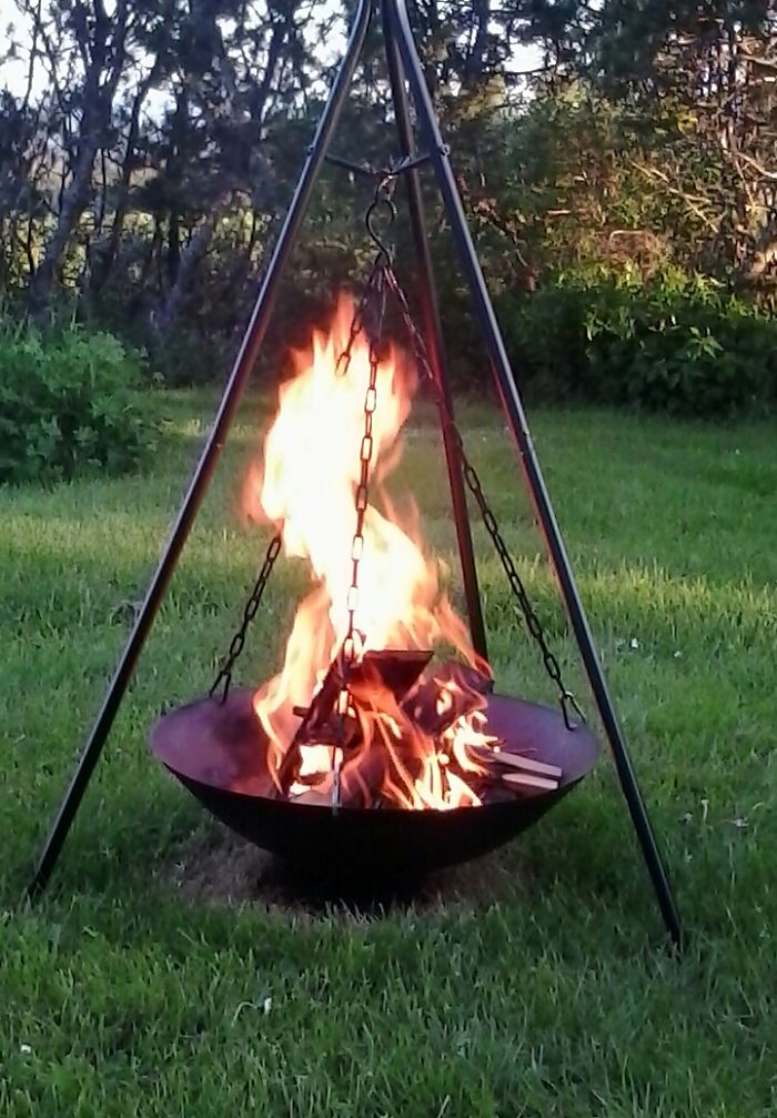 Smiling Face Out Of The Fire