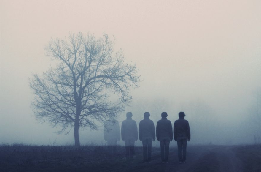 Surreal Pictures With Disappearing Figures