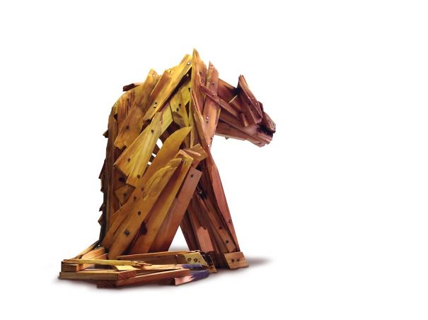 I Made These With Splinters.