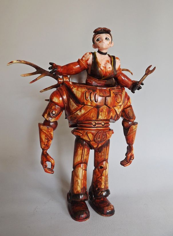 I Make Robots Out Of Rubbish