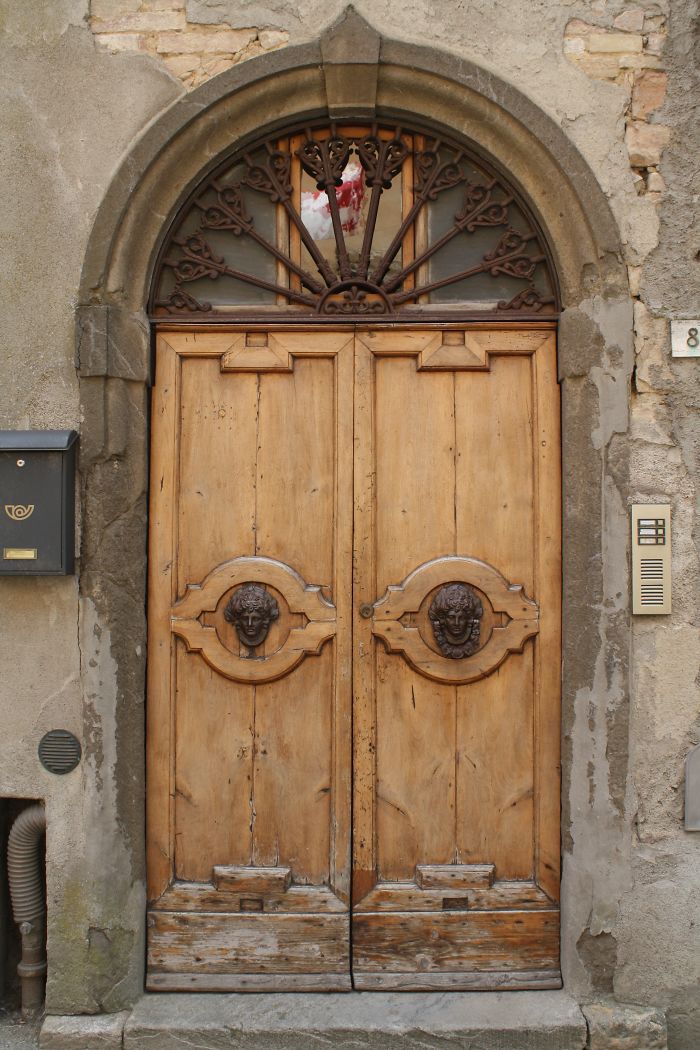 A Portal In Volterra, Tuscany
