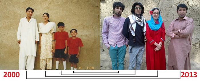 3 Brothers A Sister (13 Years Apart)