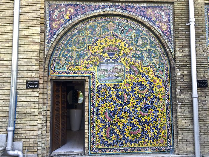 Restroom Golestan Palace Tehran, Iran