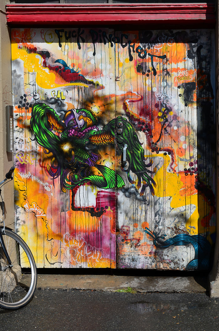 Door Found While Vititing Grünerløkka In Oslo