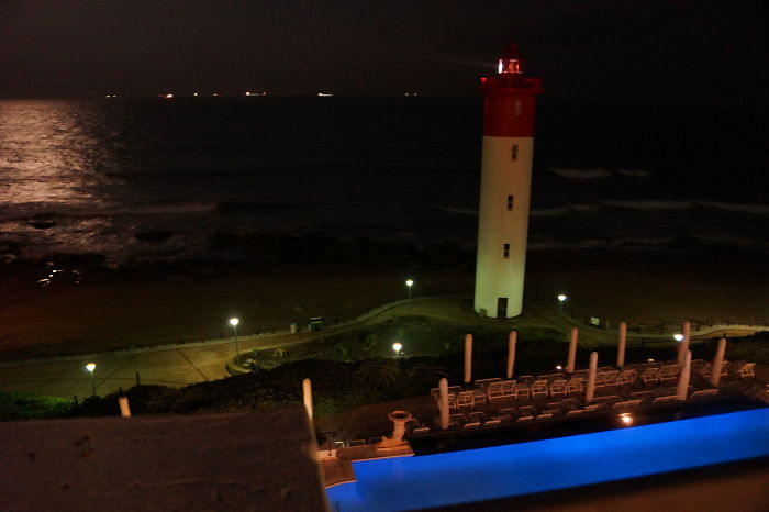 Umhlanga Rocks Lightouse, South Africa- Supermoon