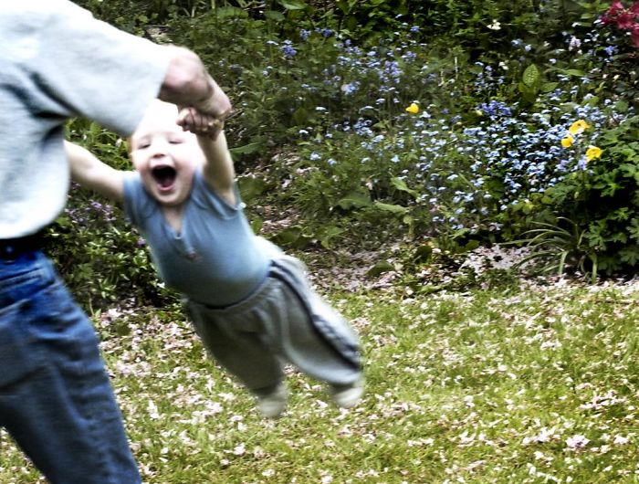 Swings In The Garden!