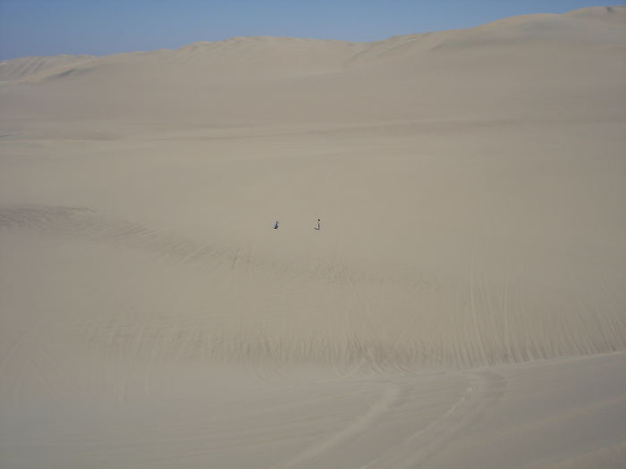 Taking A Photo In The Ica Desert, Peru!