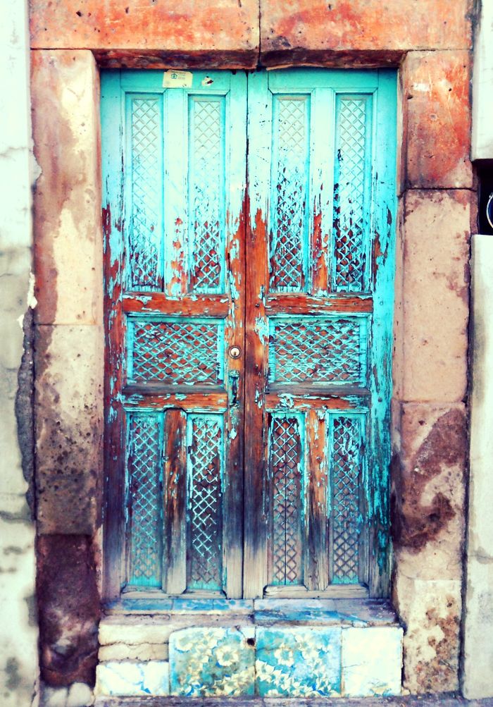 "puerta Azul", Yuriria Guanajuato Mexico