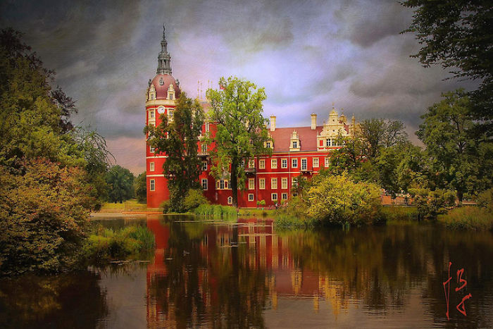 Fürst Pückler Castle, Bad Muskau, Germany
