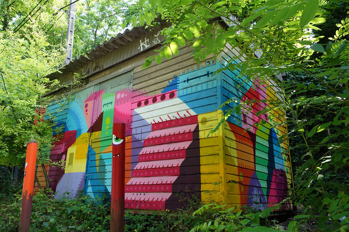 Street Art House In In Situ Art Festival