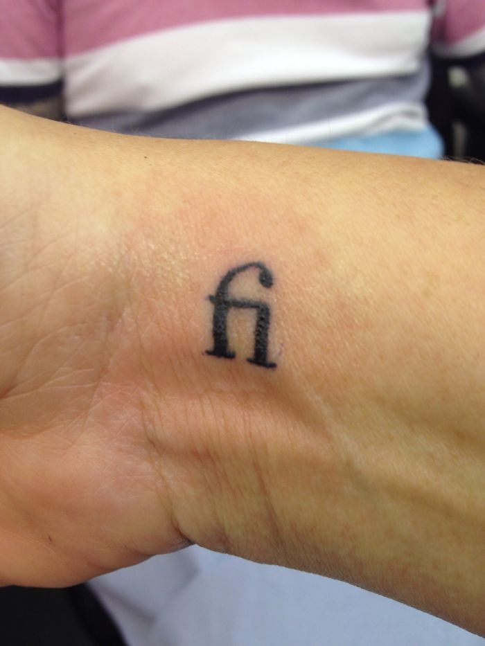 Typographic Ligature