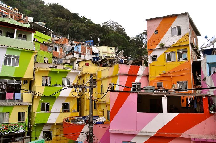 Favela Santa Marta, Rio De Janeiro, Brazil