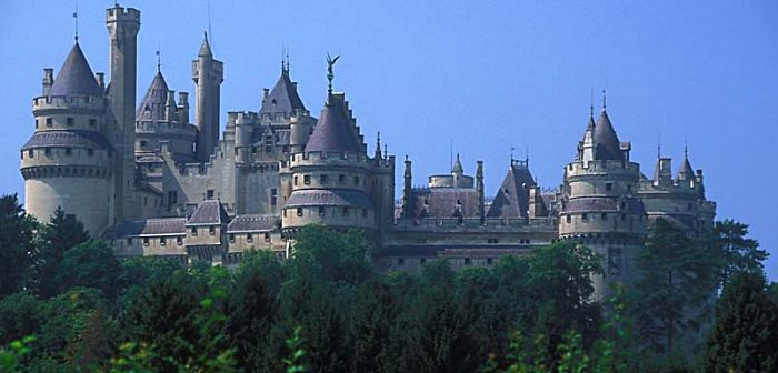 ChÂteau De Pierrefonds Near Compiègne, France