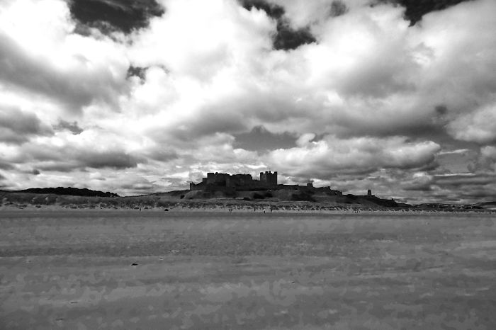 Bamburgh Castle, England.